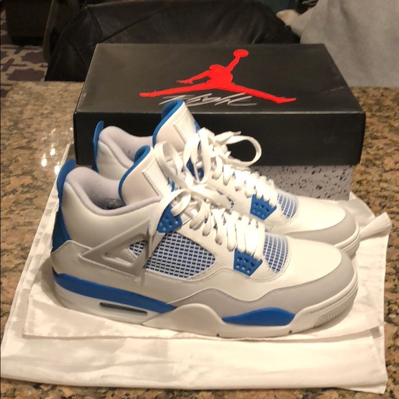 jordan retro 4 all blue